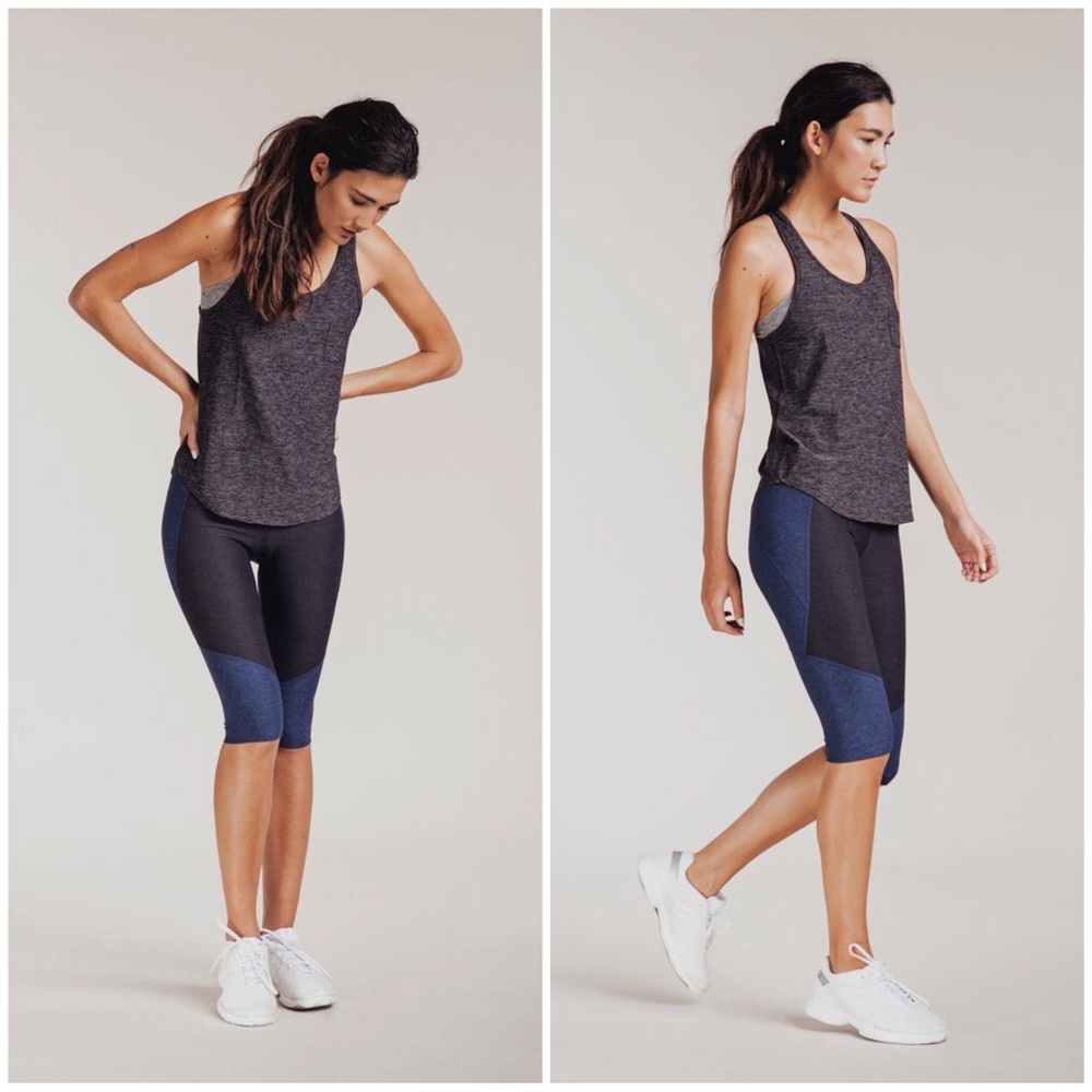 Outdoor Voices Two-Tone Kneecap Legging